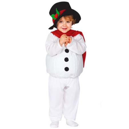 Disfraz de Muñeco de Nieve Bebe - Disfraces Navideños para Bebes