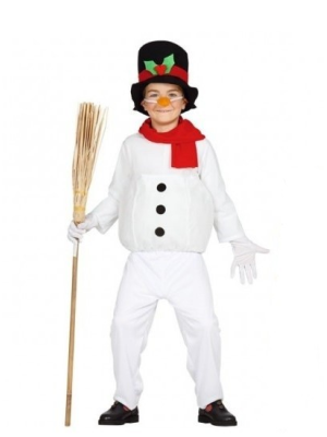Disfraz de Muñeco de Nieve Infantil - Disfraces Navideños Infantiles