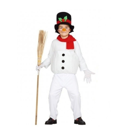 Disfraz de Muñeco de Nieve Infantil - Disfraces Navideños Infantiles