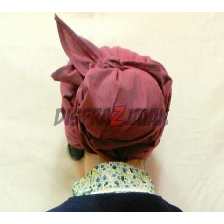 Pañuelo Casera Grande Granate - TRAJES REGIONALES