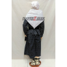 Conjunto Casera Infantil Flores Negro - Trajes Neska - Baserritarra Niña