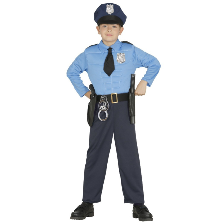 Vestuari Policia Musculat Nen