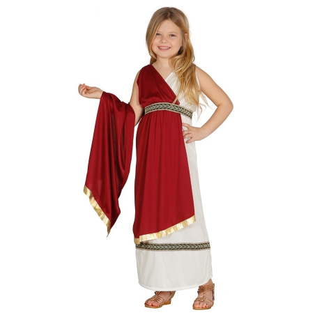 Disfraz de Romana Augusta Infantil - Disfraces de Romanos y Griegos