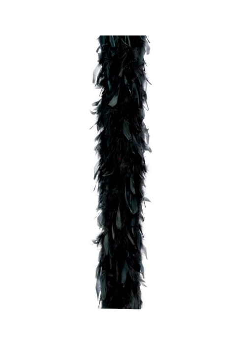 Boa Plumas Negra - Complementos años 20