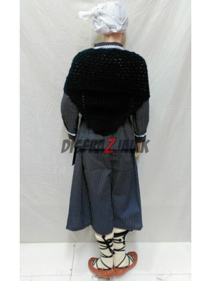 Conjunto Casera Motas - Trajes Neska - Baserritarra Niña
