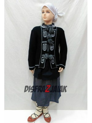 Conjunto Casera Motas - Trajes Neska - Baserritarra Niña
