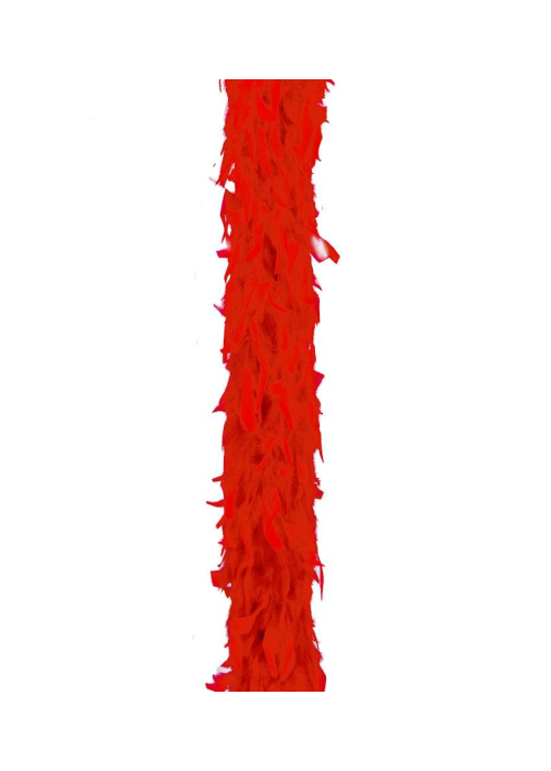 Boa Plumas Roja - Complementos años 20