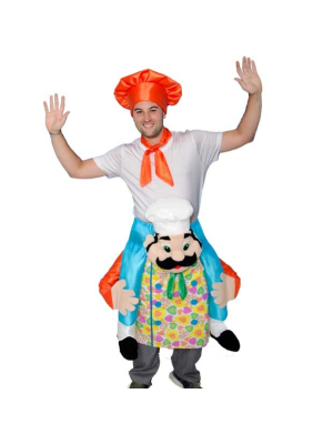 Disfraz de Chef a Hombros - DISFRACES ADULTOS