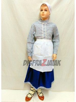 Conjunto Casera Infantil Azul Oscuro Laida - Trajes Neska - Baserritarra Niña