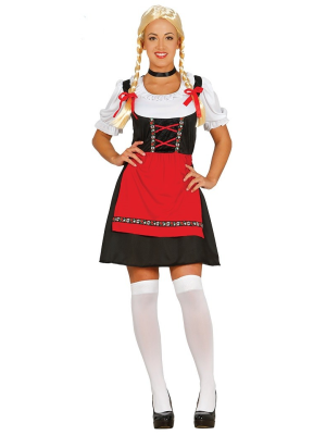 Disfraz de Tirolesa Roja - Disfraces de Oktoberfest