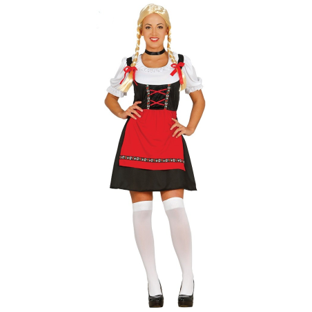 Disfraz de Tirolesa Roja - Disfraces de Oktoberfest
