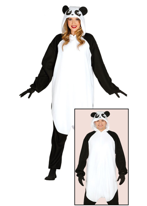 Disfraz de Oso Panda Pijama - Disfraces de Animales Adultos