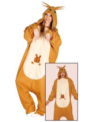 Disfraz de Canguro Pijama - Disfraces de Animales Adultos