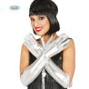 Guantes Largos Plata - Guantes