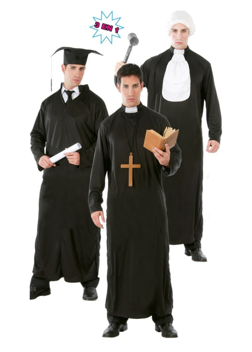 Vestit de Albuginea Curar-Jutge-Estudiant