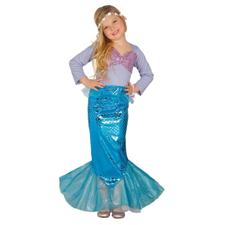 Vestit De Sirena Blava Nen
