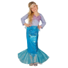 Costume De Sirène Bleue Enfant
