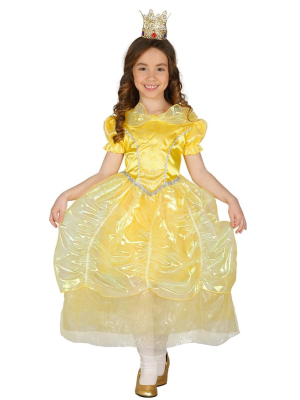 Disfraz de Princesa Amarilla de Cuento Infantil - Disfraces de Princesas y Principes