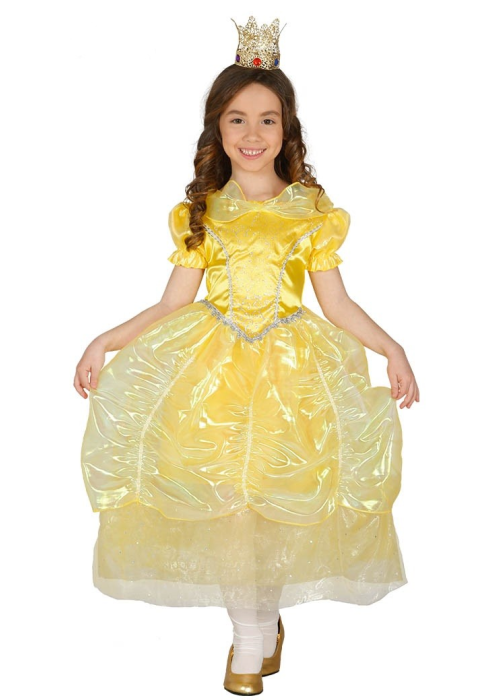 Disfraz de Princesa Amarilla de Cuento Infantil - Disfraces de Princesas y Principes