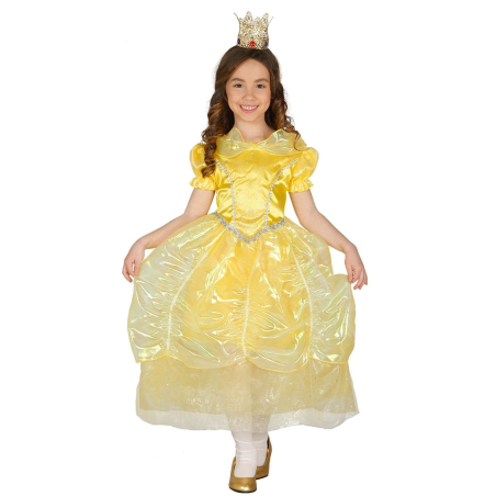 Disfraz de Princesa Amarilla de Cuento Infantil - Disfraces de Princesas y Principes