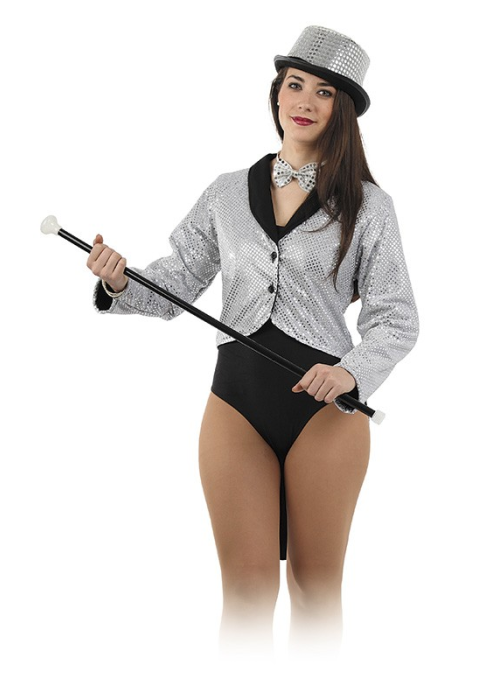 Chaqueta Frac Plateado - Chaquetas y Camisetas