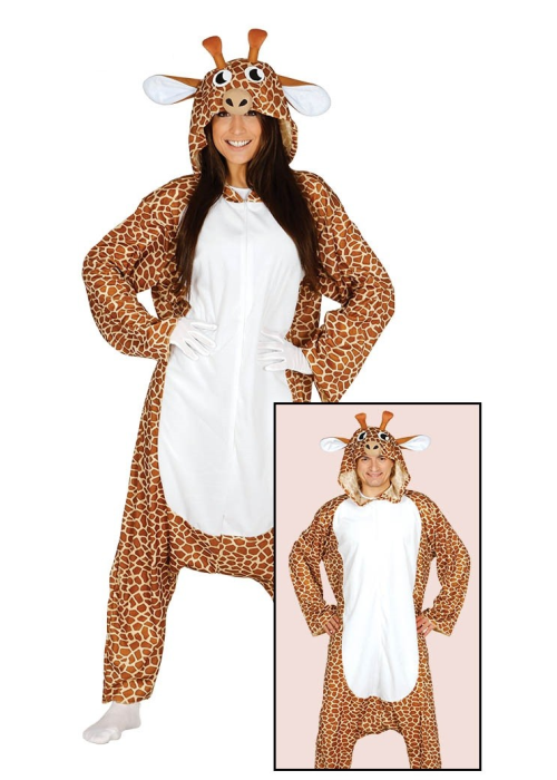 Disfraz de Jirafa Pijama - Disfraces de Animales Adultos