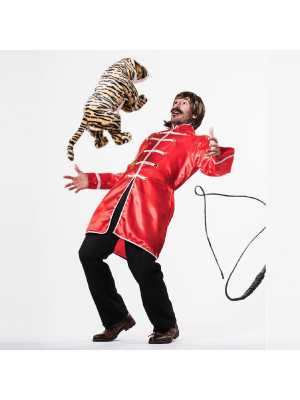 Disfraz de Domador/Beatles Rojo - Disfraces de Circo