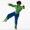 Disfraz de Heroe Verde Musculos Infantil - Disfraces de Superheroes para Niños