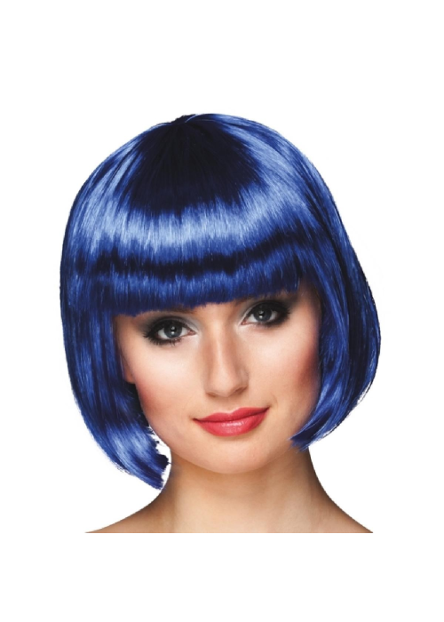 Comprar Peluca Melena Cabaret Azul - Pelucas