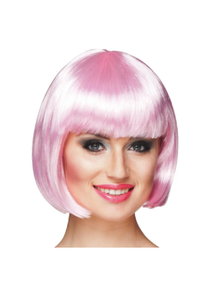 Comprar Peluca Melena Cabaret Rosa - Pelucas