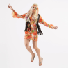 Vestit De Hippie Taronja Dona