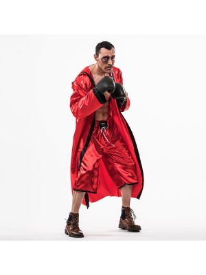 Disfraz de Boxeador Rojo - Disfraces de Deporte para Hombre