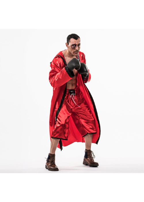 Disfraz de Boxeador Rojo - Disfraces de Deporte para Hombre