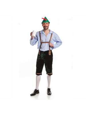 Disfraz de Tiroles Azul - Disfraces de Oktoberfest