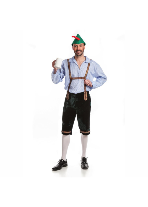 Disfraz de Tiroles Azul - Disfraces de Oktoberfest