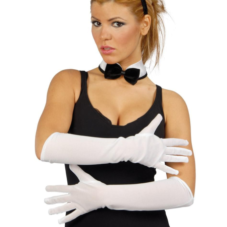 Guantes Largos Blancos - Guantes