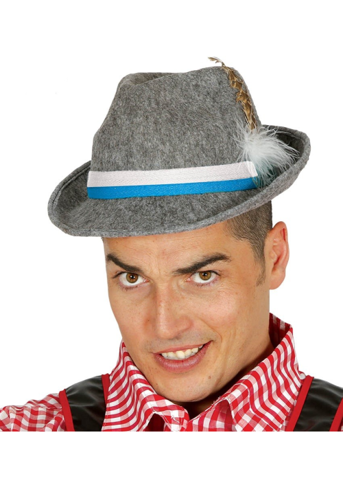 Sombrero Tiroles Gris - COMPLEMENTOS POR CATEGORIA