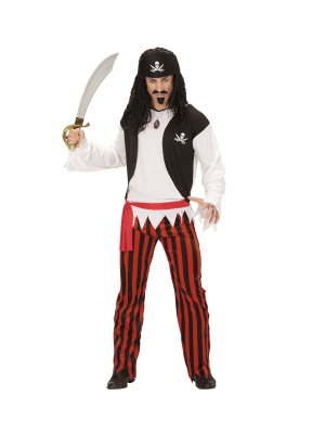 Disfraz de Pirata Rayas - Disfraces de Piratas para Hombre