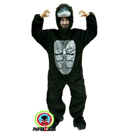Disfraz de Gorila Pijama Peluche - Disfraces de Animales Adultos