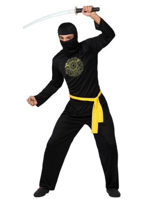 Comprar Disfraz de Ninja Negro - Disfraces de Chinos, Orientales, Ninjas y Geishas