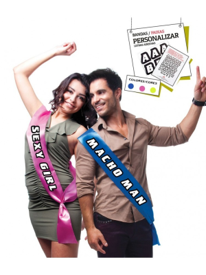 Banda Personalizable - Bandas para Despedida
