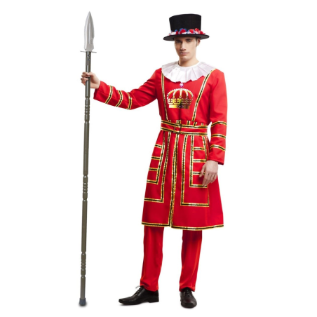 Disfraz de Beefeater - Disfraces de Policias y Presos para Hombres