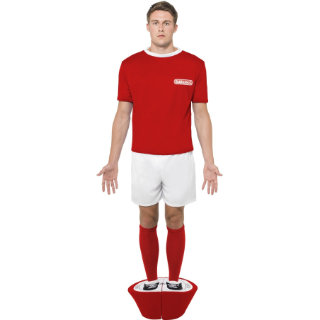 Disfraz de Jugador de Futbolin Rojo - Disfraces Despedida Soltero
