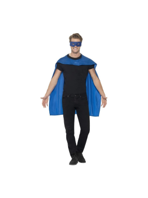 Comprar Capa y Antifaz Azul - Capas