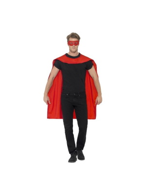 Comprar Capa y Antifaz Rojo - Capas