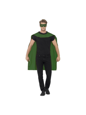 Comprar Capa y Antifaz Verde - Capas