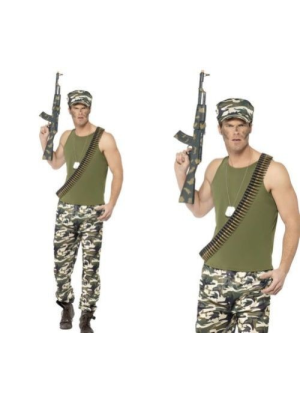 Disfraz de MIlitar Tirantes - Disfraces de Militares