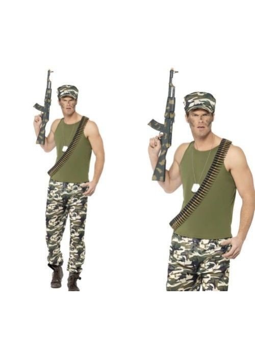 Disfraz de MIlitar Tirantes - Disfraces de Militares