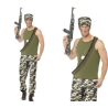 Disfraz de MIlitar Tirantes - Disfraces de Militares