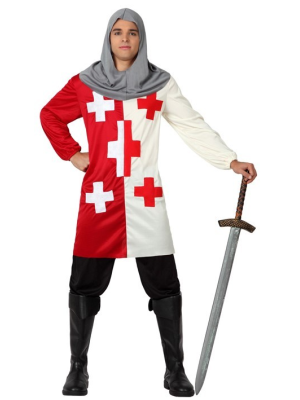 disfraz de cruzado medieval hombre talla xl  Disfraz edad media, Disfraz  de india, Disfraces medievales